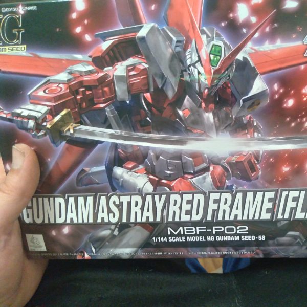 MBF-P02 Gundam Astray Red Frame with Flight Unit
