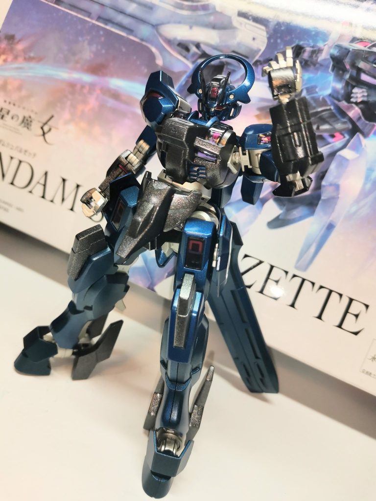 ガンダムシュバルゼッテ(ブルーメタリックver)