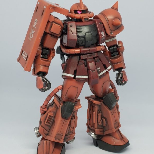 食玩Gフレームシャア専用高機動型ざく