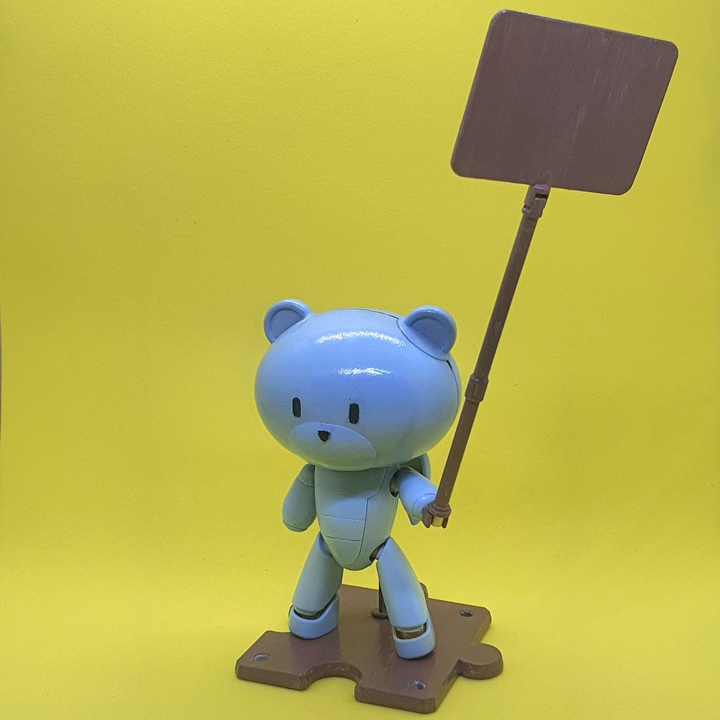 HGプチッガイ筆塗り–5枚目/制作者：preservedflower06