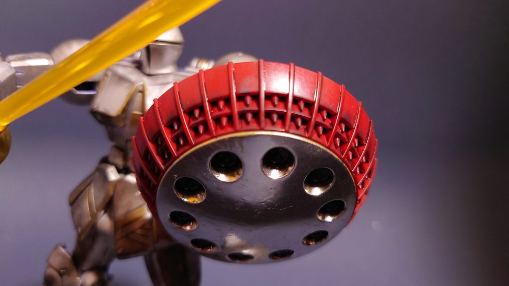 盾のウェザリングもかっこよく仕上がりました