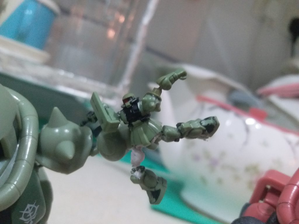 1/600スケールのザク？–7枚目/制作者：LUNLUN（邪道可動）