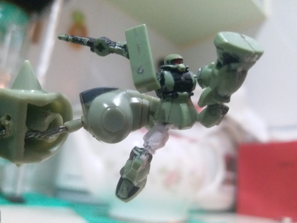 1/600スケールのザク？–6枚目/制作者：LUNLUN（邪道可動）