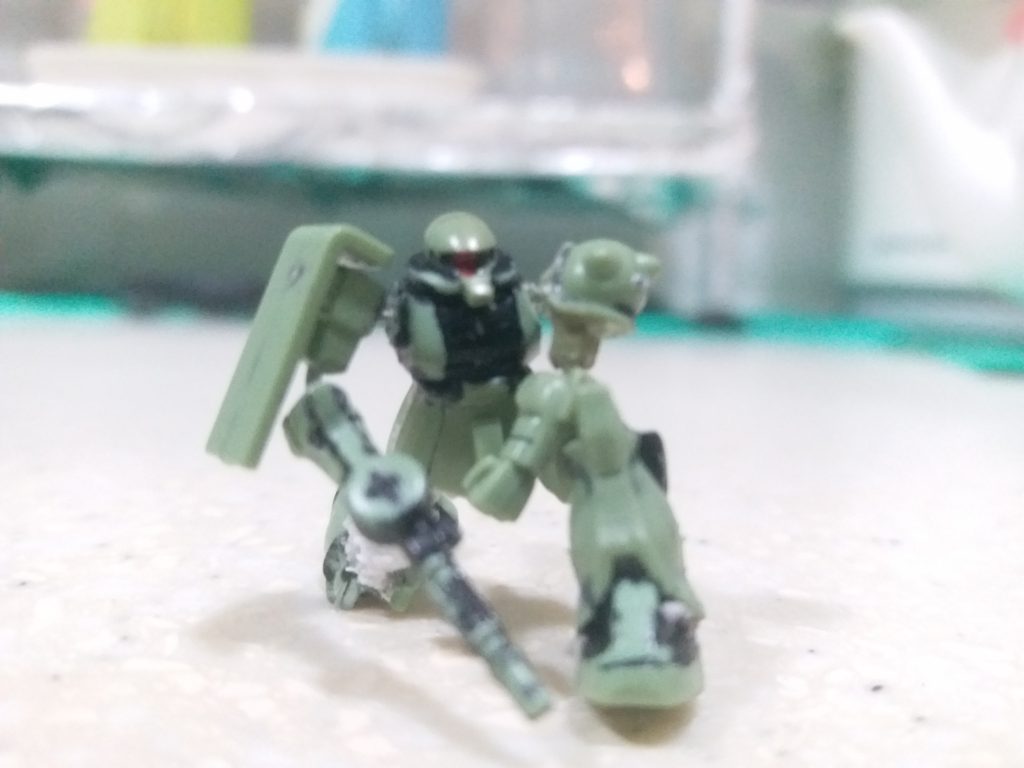 1/600スケールのザク？–9枚目/制作者：LUNLUN（邪道可動）