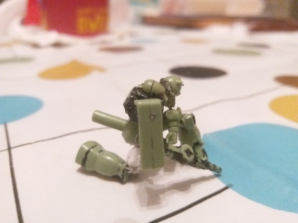 1/600スケールのザク？–8枚目/制作者：LUNLUN（邪道可動）