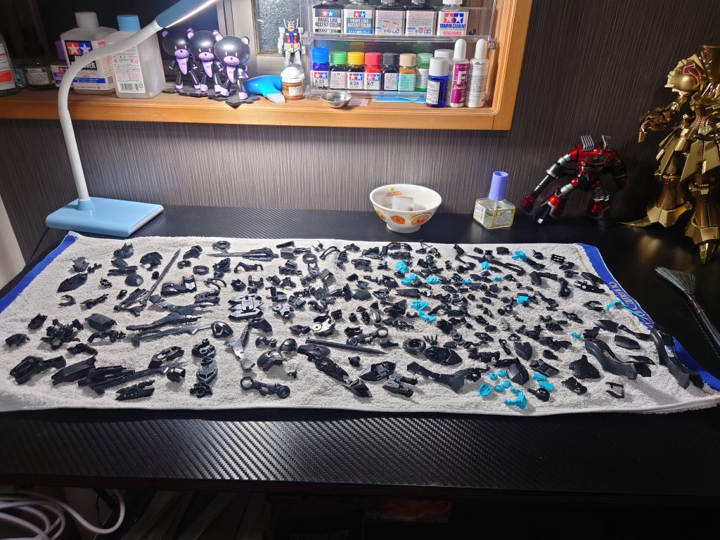 ヤスリがけして洗ったあと😄