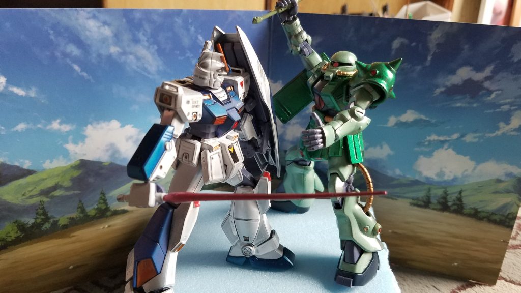 アレックスVSザク–4枚目/制作者：@maakonamakemon