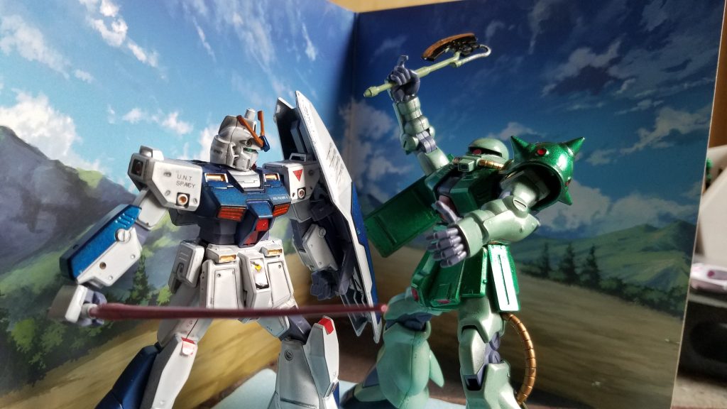 アレックスVSザク–3枚目/制作者：@maakonamakemon