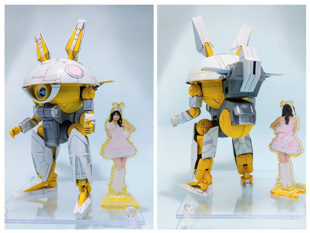 最後は、モーニング娘。’24の岡村ほまれちゃんのアクスタと一緒に！