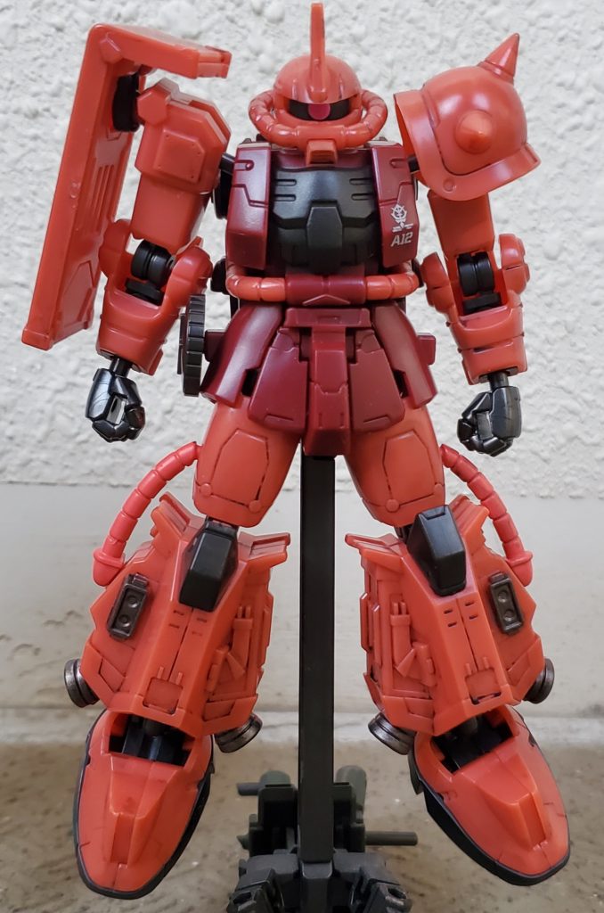 せっかくなので、ノーマルシャア専用ザクも