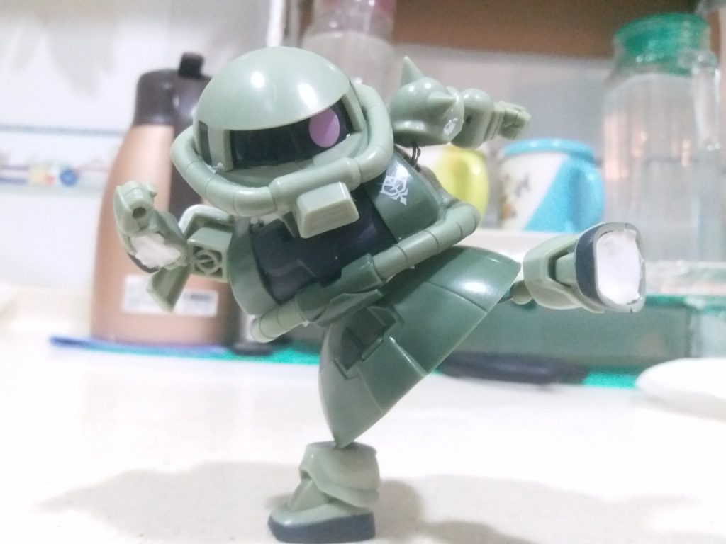 EXCEED MODEL SD ザク–4枚目/制作者：LUNLUN（邪道可動）