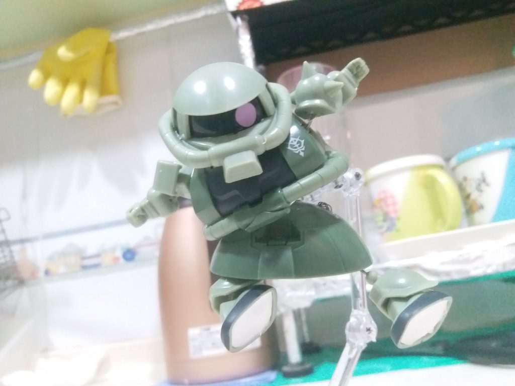 EXCEED MODEL SD ザク–7枚目/制作者：LUNLUN（邪道可動）