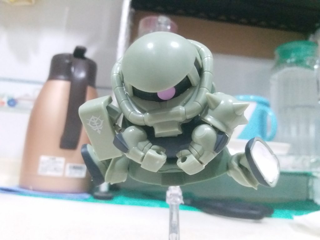 EXCEED MODEL SD ザク–9枚目/制作者：LUNLUN（邪道可動）