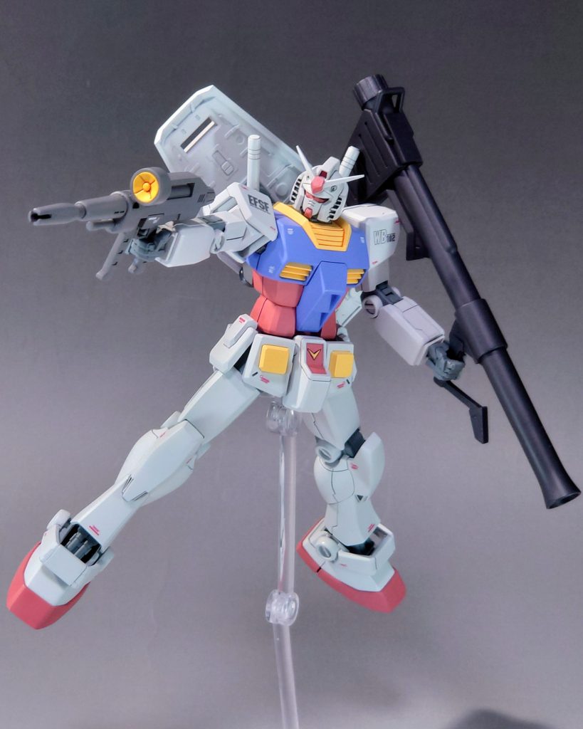 バズーカはグラファイトブラックの上からメタルカラーアイアンを吹きつけ磨かずにコートしてます。