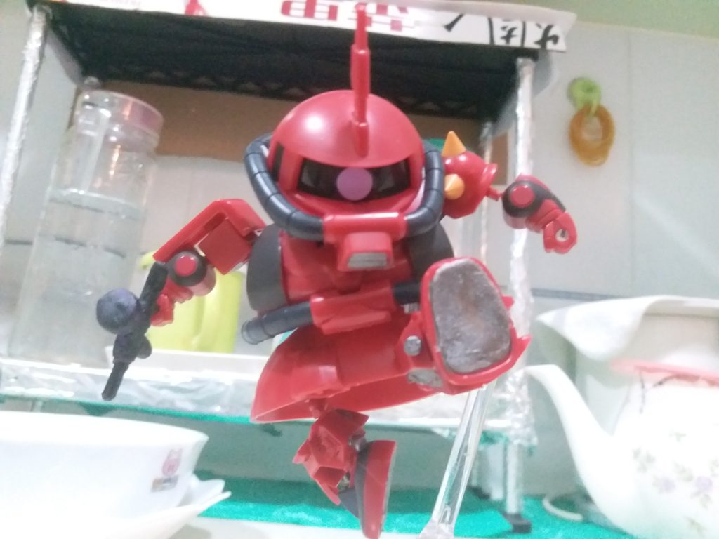 EXCEED MODEL SD ジョニー・ライデン専用 高機動型ザクⅡ–9枚目/制作者：LUNLUN（邪道可動）