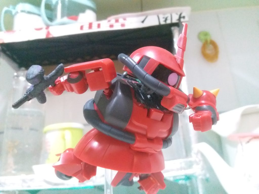 EXCEED MODEL SD ジョニー・ライデン専用 高機動型ザクⅡ–8枚目/制作者：LUNLUN（邪道可動）