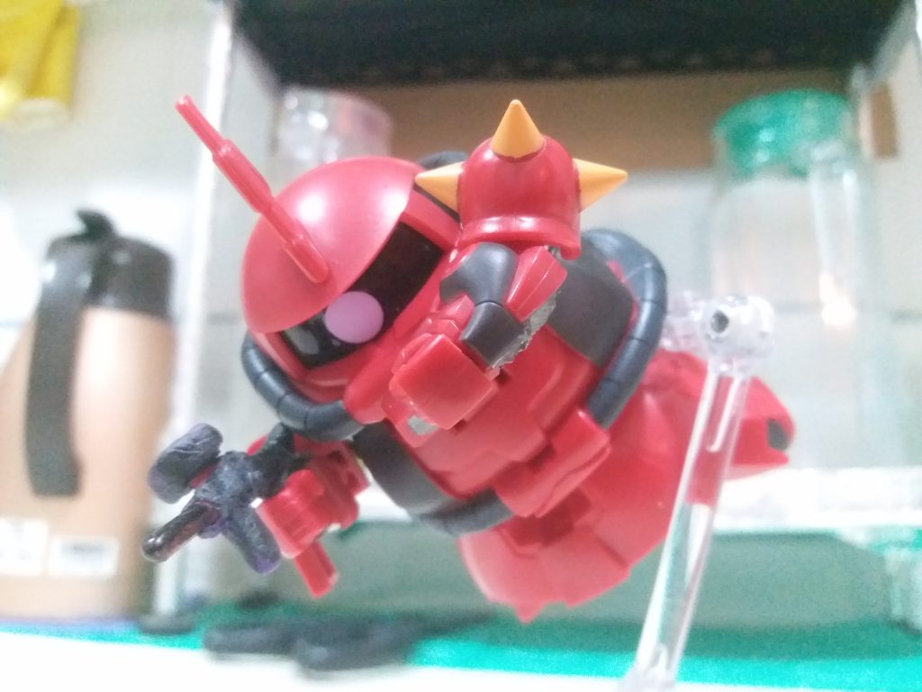 EXCEED MODEL SD ジョニー・ライデン専用 高機動型ザクⅡ–6枚目/制作者：LUNLUN（邪道可動）