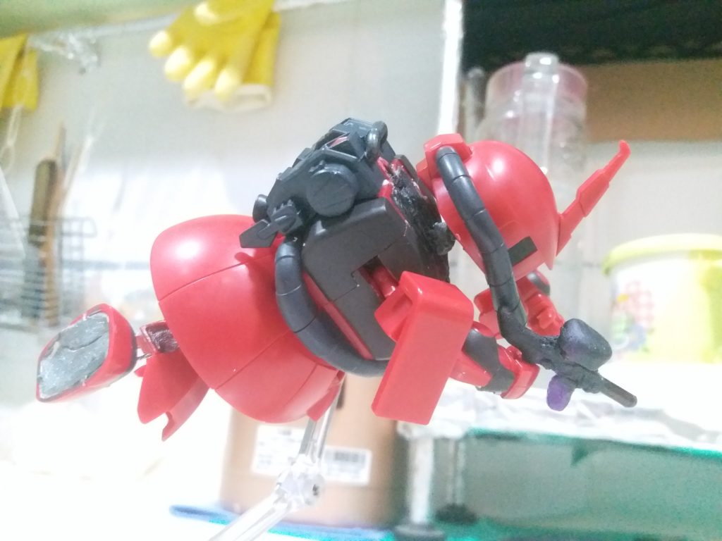 EXCEED MODEL SD ジョニー・ライデン専用 高機動型ザクⅡ–7枚目/制作者：LUNLUN（邪道可動）