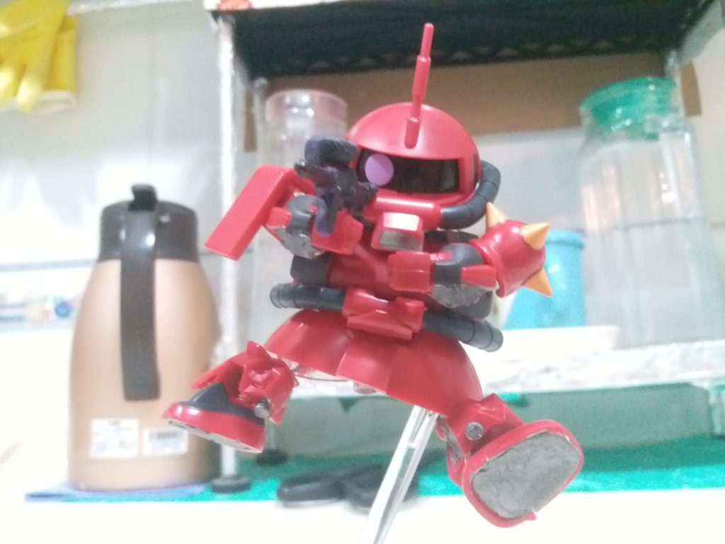 EXCEED MODEL SD ジョニー・ライデン専用 高機動型ザクⅡ–5枚目/制作者：LUNLUN（邪道可動）