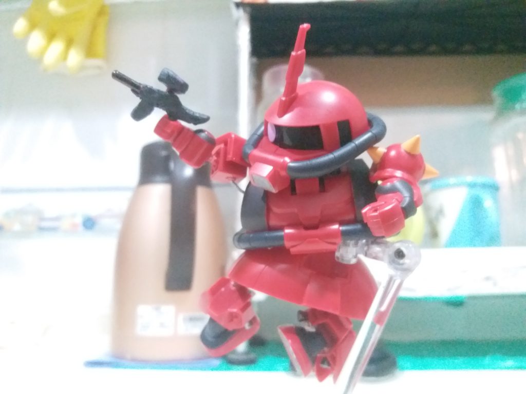 EXCEED MODEL SD ジョニー・ライデン専用 高機動型ザクⅡ–3枚目/制作者：LUNLUN（邪道可動）