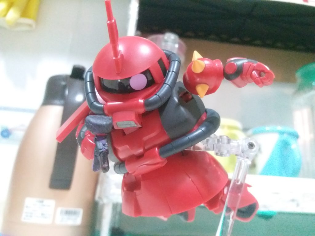 EXCEED MODEL SD ジョニー・ライデン専用 高機動型ザクⅡ–2枚目/制作者：LUNLUN（邪道可動）