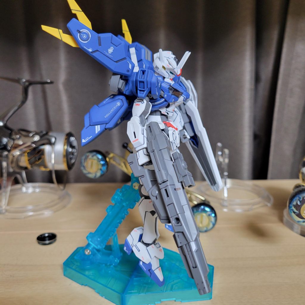 この角度個人的に好きです。ライフル未塗装ですみません。