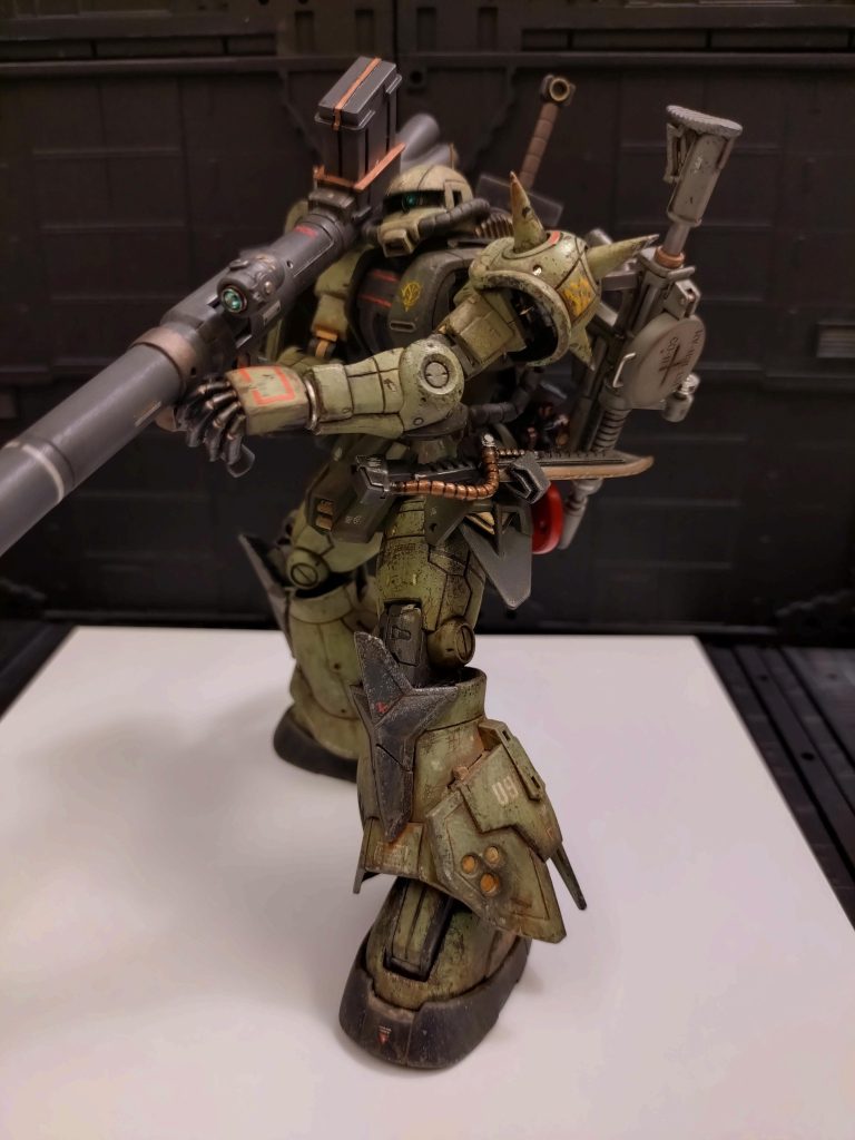 ご承知の通り、映画用に設定されたザク…40余年経過しても進化するアニメロボットを私は知りません…時が経つ毎にもっともらしい設定が次々と加えられ設定に深みを増してゆく…