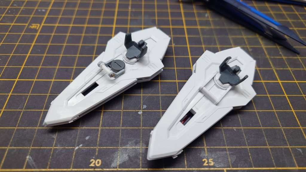 簡略化されていたシールドグリップを切断し手で持てるようギミックを追加