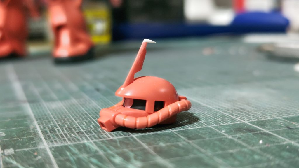 頭部アンテナはこんな感じでイジりました