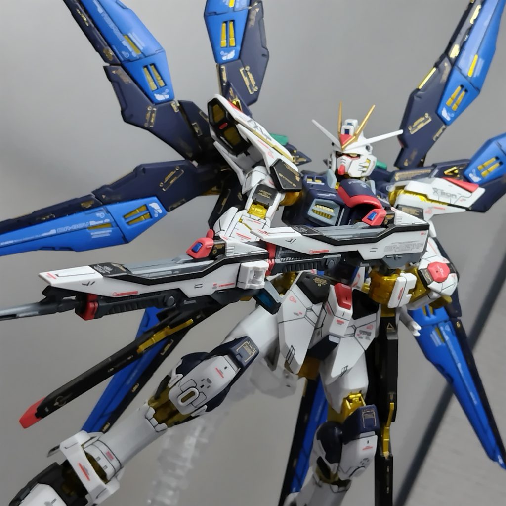 右腕折れてるので保持力が足りず下向きしかポーズできませんでした