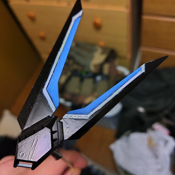 ライジングフリーダムガンダムをガンダムマーカーで全塗装製作中（4枚目）