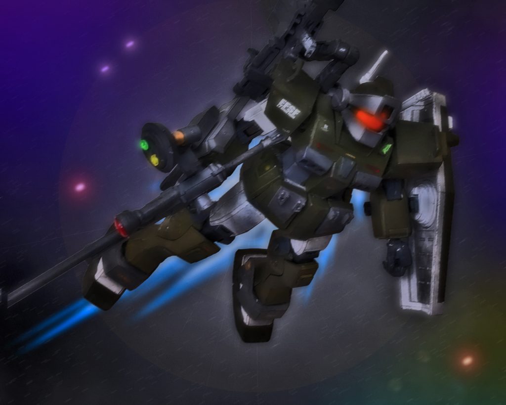 「こっちも動きますよ」先に出ていたチェスターは模擬戦をする宙域まで移動を開始した。「体力は大丈夫か、チェスター?」「まだいけますよ」「流石は首席卒。ただのナイメーヘンのお坊ちゃんという訳じゃないんだな」「家柄だけで判断して分からないでしょうけど色々苦労してるんですよ。それに中尉と違ってまだ若いですしね」「……そうかいっ！」(このガキゃ、次はマジで手加減しねぇからな！)ゼノは心の中でそう叫ぶとガンダムを疾走らせる。