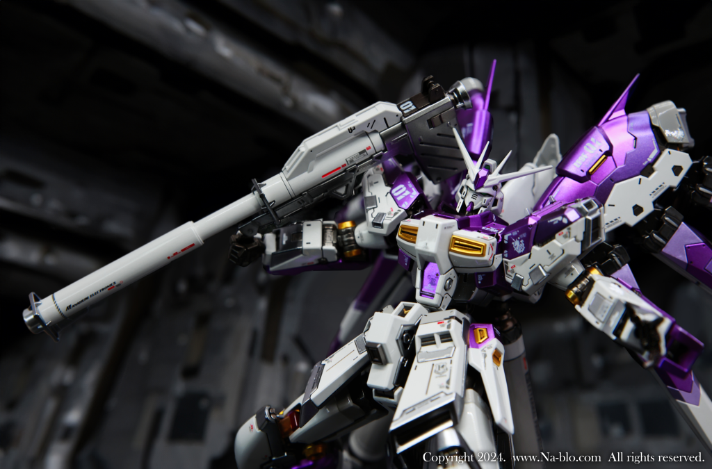 RG 1/144 Hi-νガンダム + TLX メタルフレーム–3枚目/制作者：SONG_SION