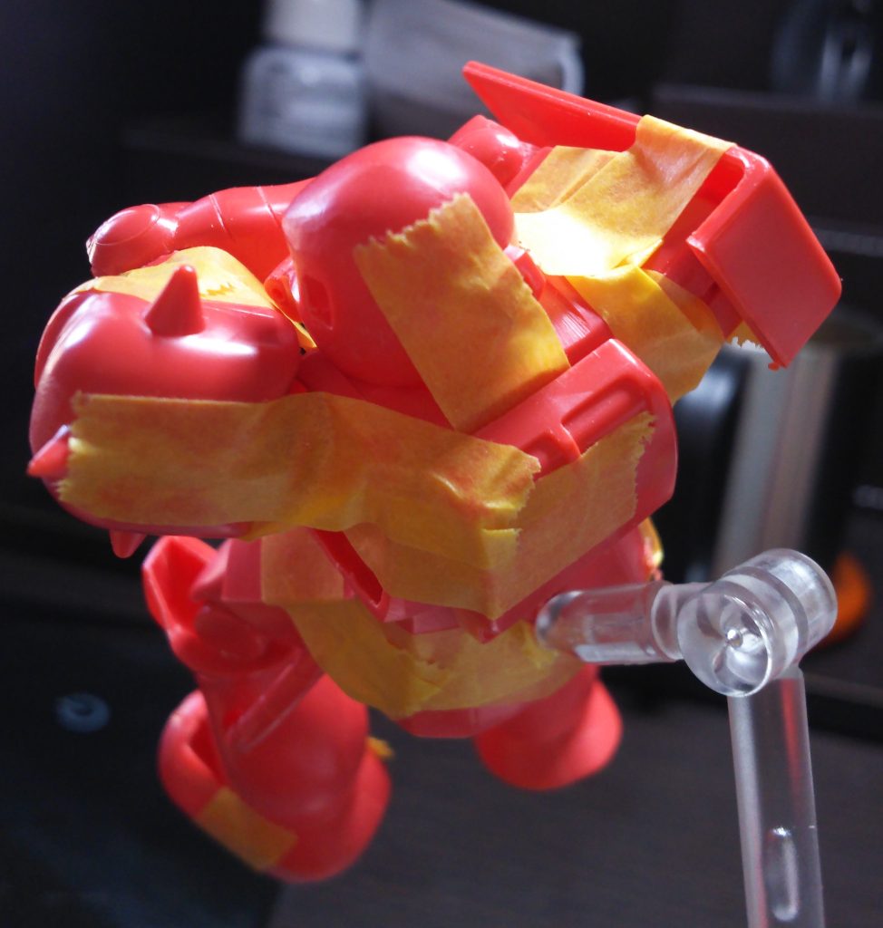 旧キット　１/144　量産型ザク（クラウンザク）–6枚目/制作者：かわまる（田舎おやじの模型時代）