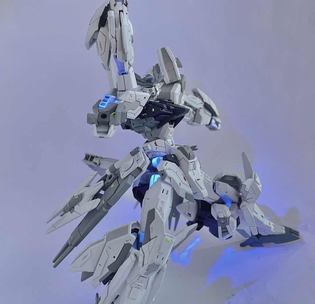 RGシステムも搭載(関節は蛍光クリアーで光ります)殴り合いもばっちこい