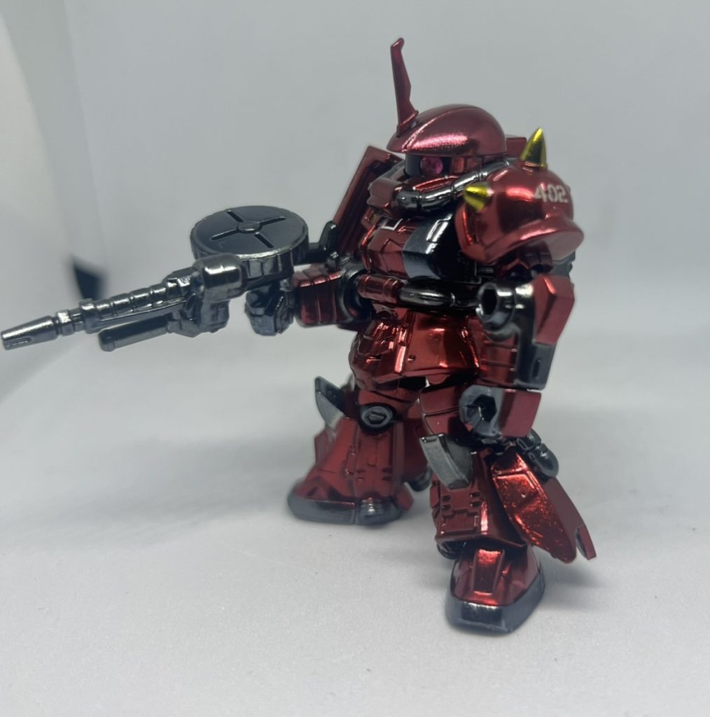 モビルスーツアンサンブル　MS-06R-2 ジョニー・ライデン専用ザクⅡ–3枚目/制作者：ガシャポン魂