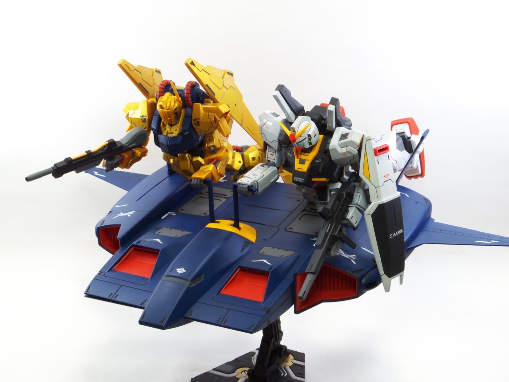 HGUC 百式＋マークⅡリヴイヴ–3枚目/制作者：guplafactory