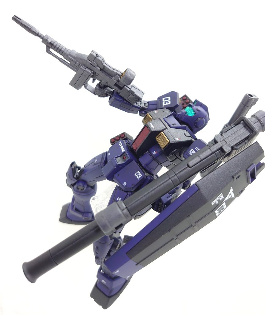 HGGTO RGM-79 ジム (ショルダー・キャノン装備/ミサイルポッド装備) 『ジムの日に向けて』–5枚目/制作者:早摘みレモン