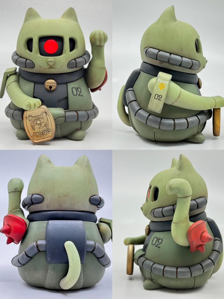 まねきねこZaku–5枚目/制作者：Sam Cho