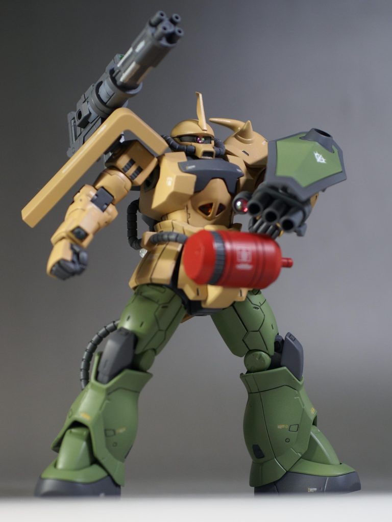 HGUC 1/144 グフカスタム–7枚目/制作者：エーディジェ