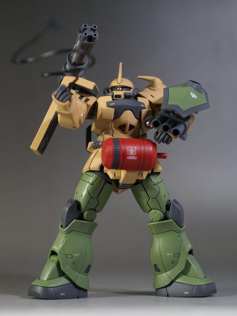 HGUC 1/144 グフカスタム–6枚目/制作者：エーディジェ