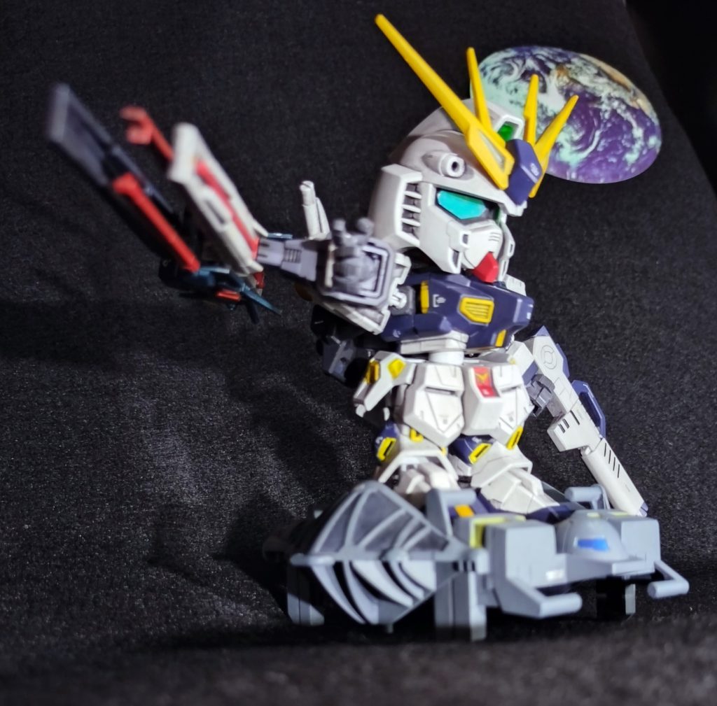 アムロ、振向かないで　　νガンダムff–9枚目/制作者：mkfact