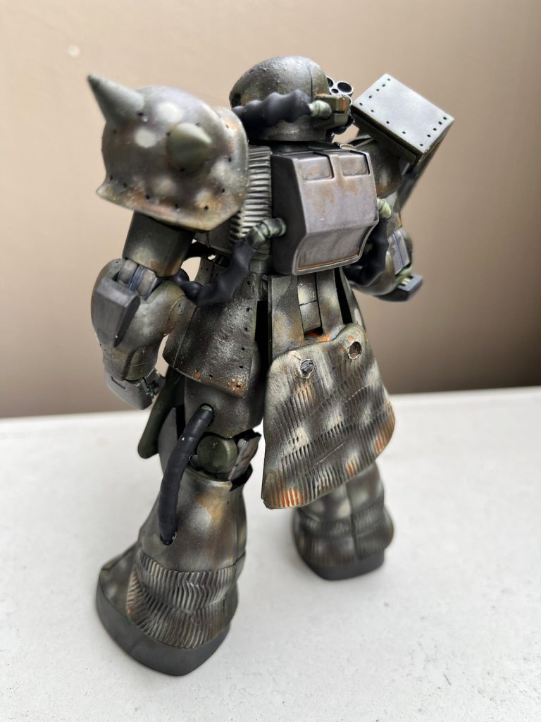 所々にサビっぽさを出しました目の前にあった余ったものを再利用させていただきましたまぁこんなもんでしょ 