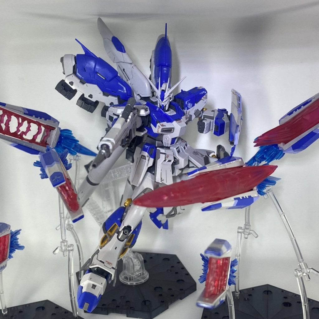 RG Hi-νガンダム ファンネルエフェクト ハイパーメガバズーカ