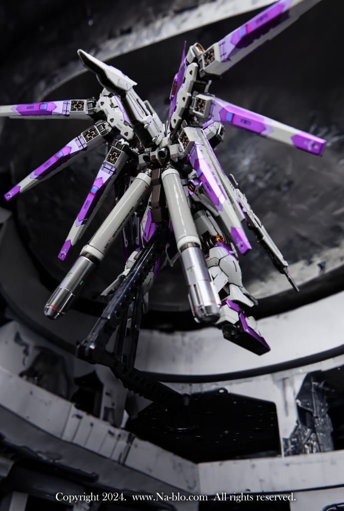 RG 1/144 Hi-νガンダム + TLX メタルフレーム–5枚目/制作者：SONG_SION