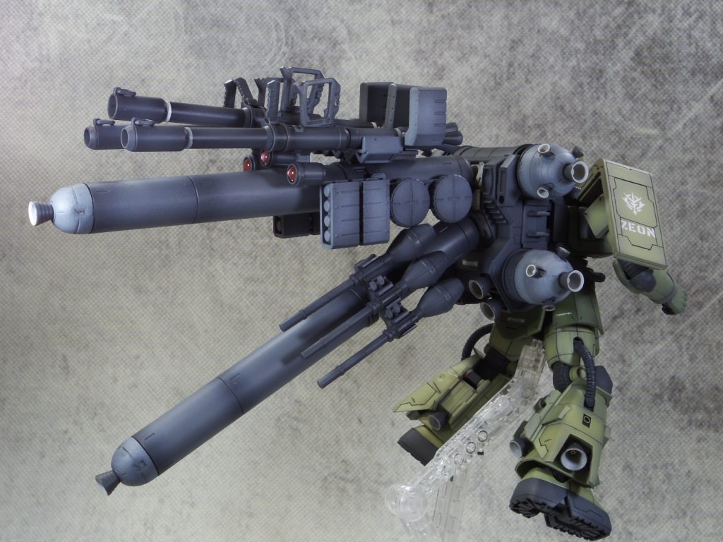 HGUC 高機動型ザク サイコザク–3枚目/制作者：gunplacraft