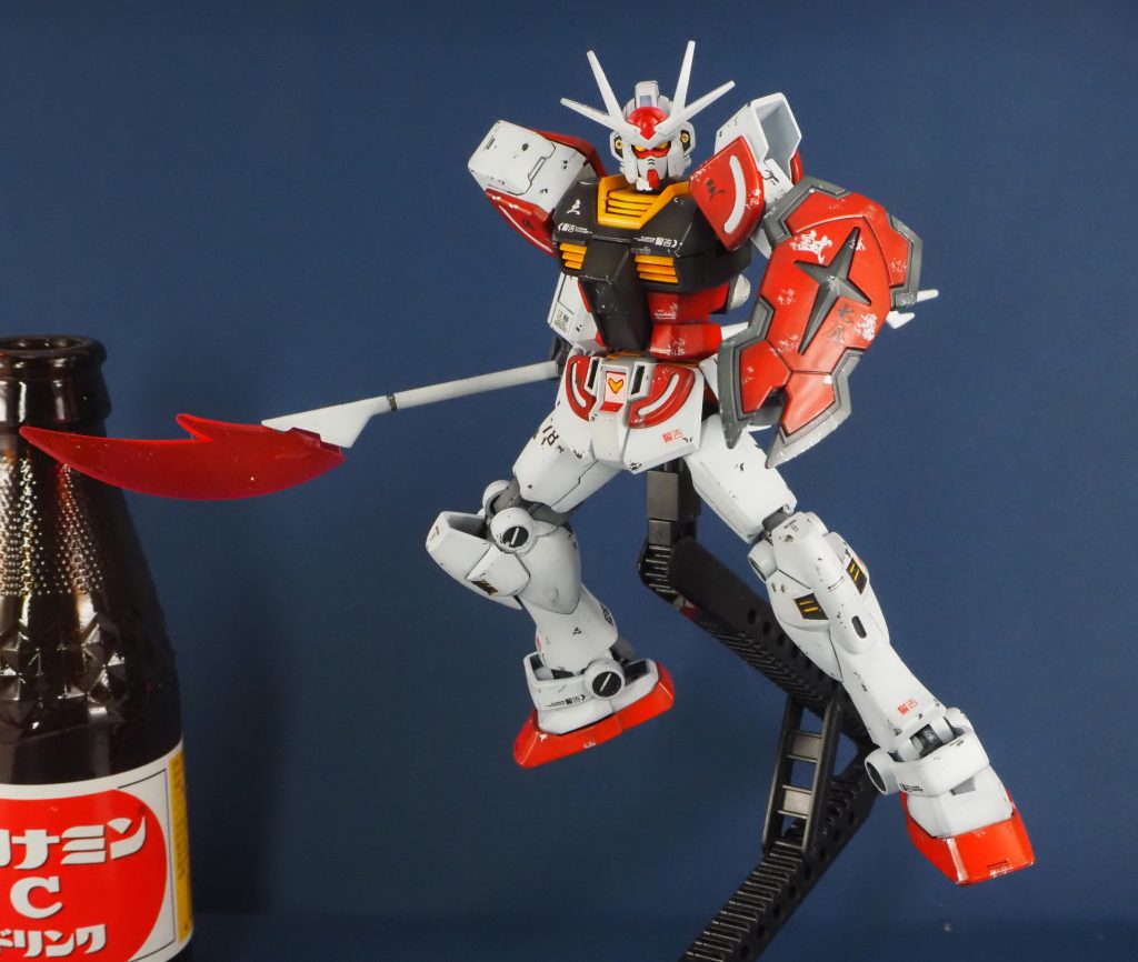 可動域は元キットの出来がそもそも良いので大変良好です