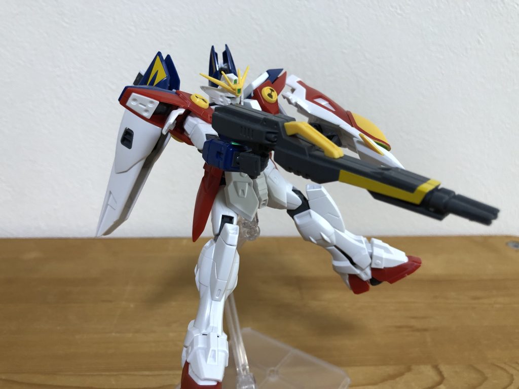 ボックスアートのポーズで。