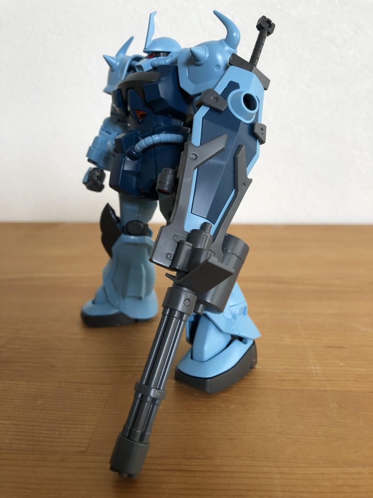 ガトリングシールド本当格好良いですね。この巨大な合体武器感がたまらない。