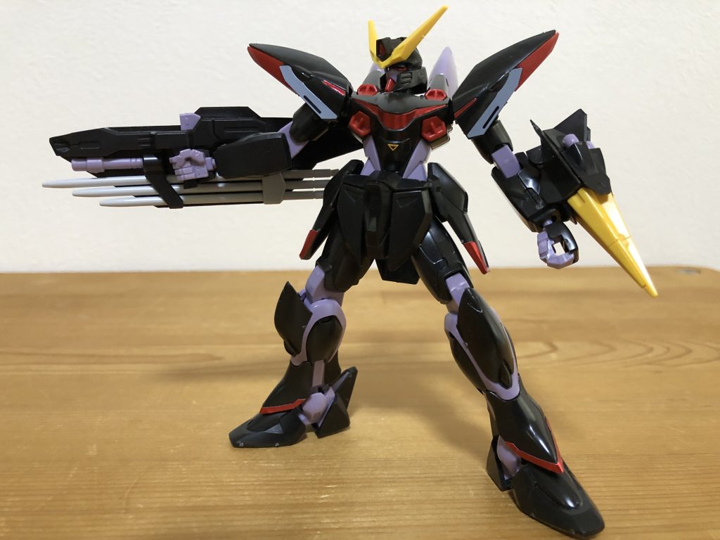 ブリッツといえばのポーズ。